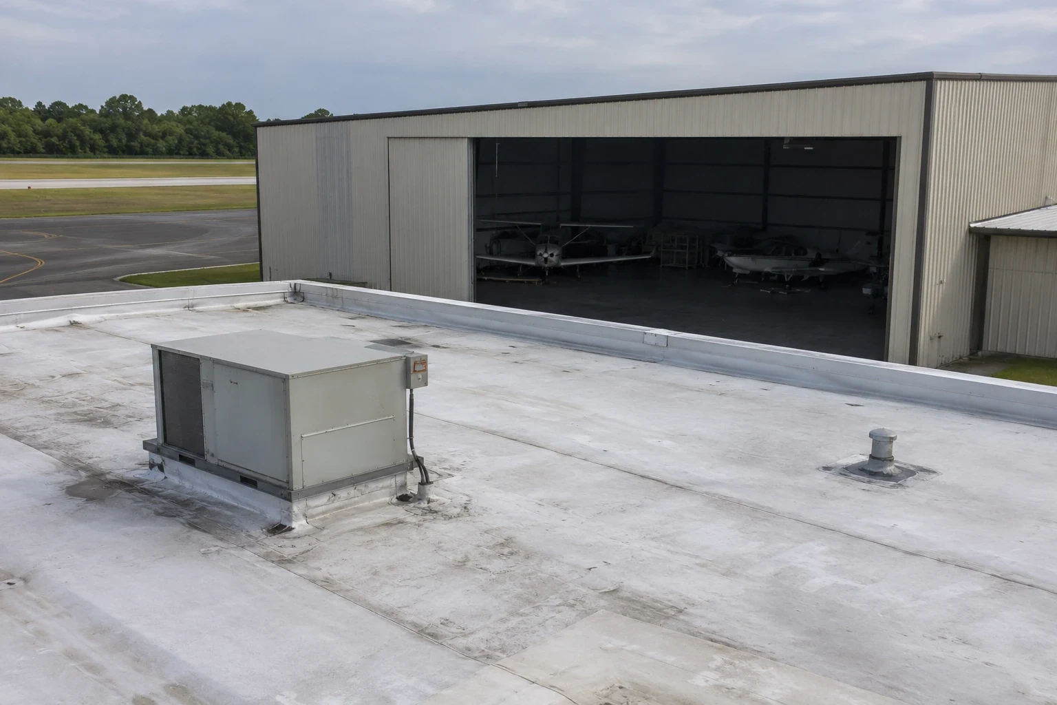 Aircraft Hangar and Aviation Building Roofing in Tuscaloosa, AL